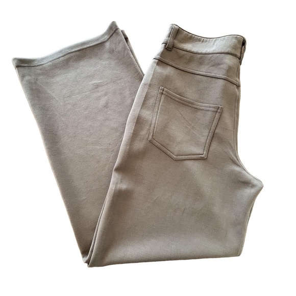 Retrod NWOT green mid-rise super soft casual trousers size M - Picture 9 of 15